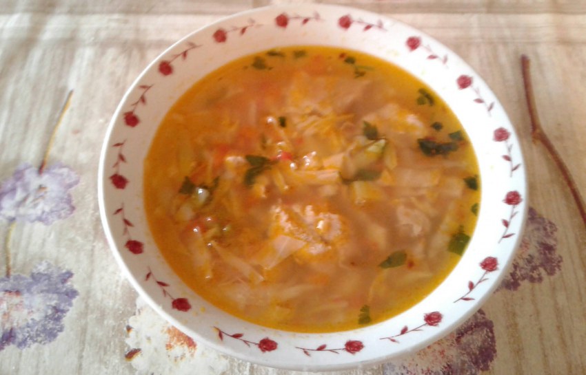Рубленная капуста на щи