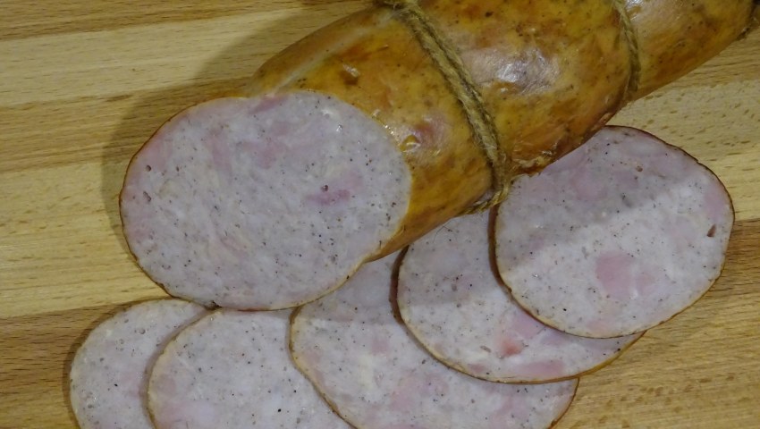 Домашняя Докторская колбаса из курицы