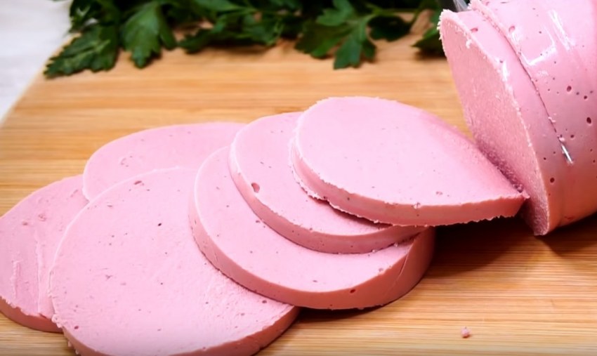 Домашняя Докторская колбаса из курицы