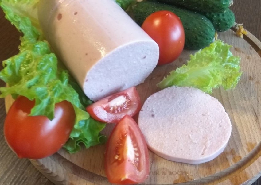 Домашние куриные сосиски