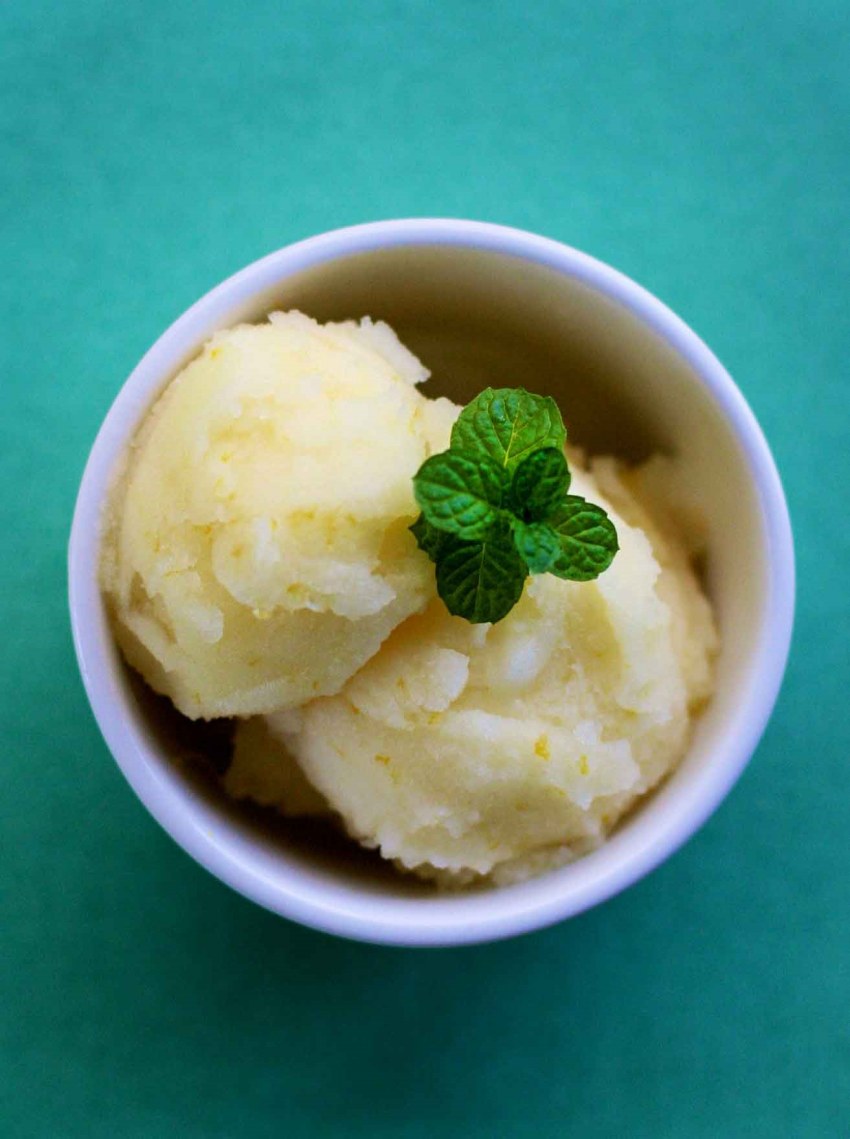 Lemon Sorbet