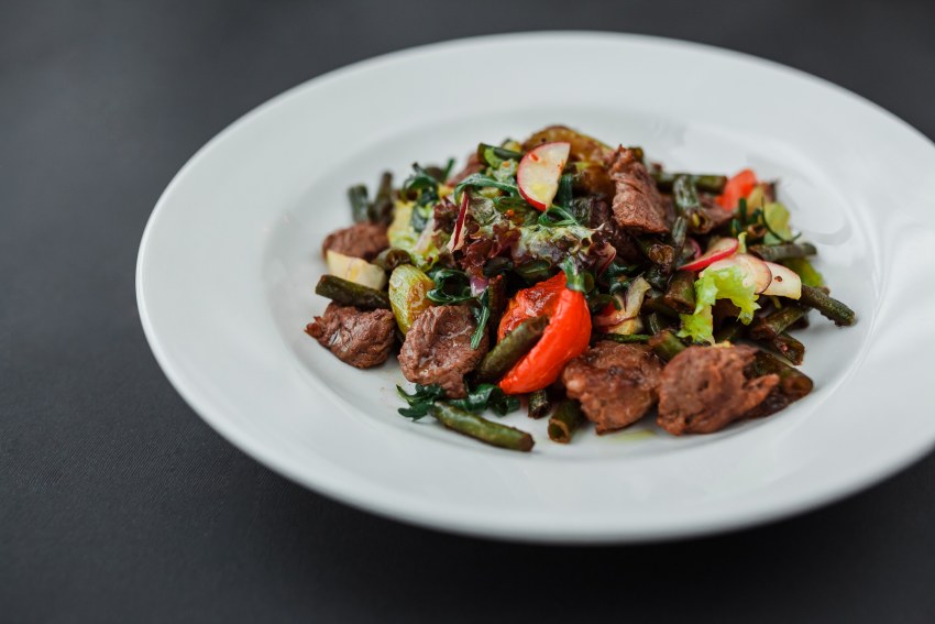 Салаты с мясом