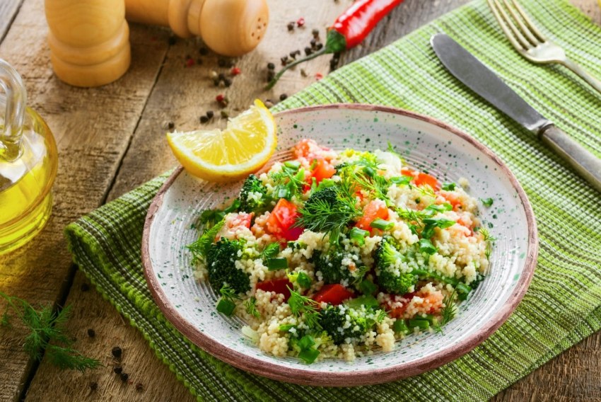 Дорадо с кускусом