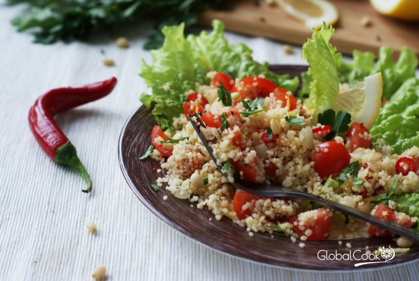Марокканское блюдо кус кус