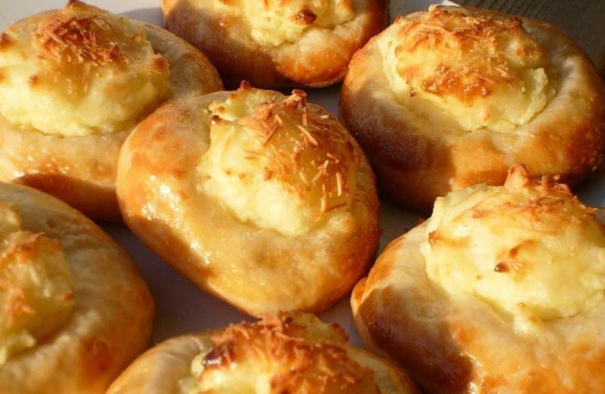 Шанежки с картошкой без дрожжей