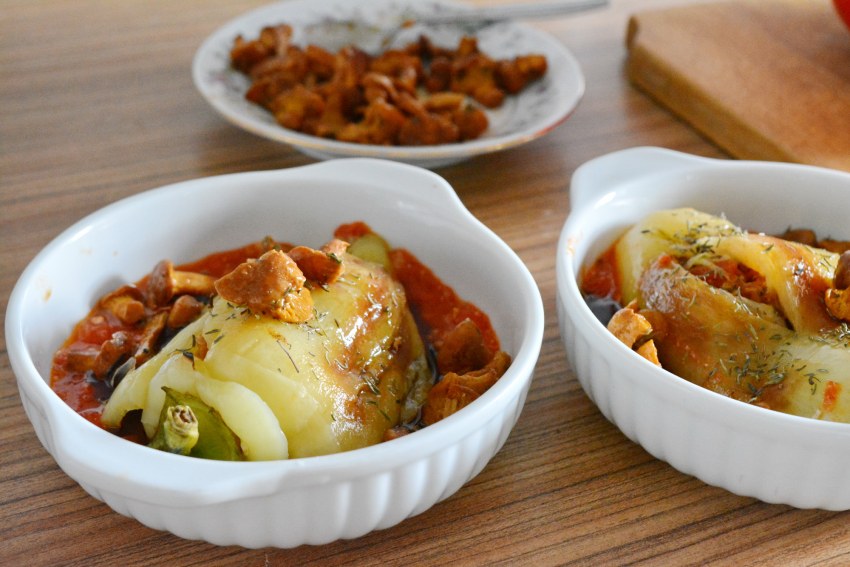 Фаршированный Гусь с изюмом и яблоками