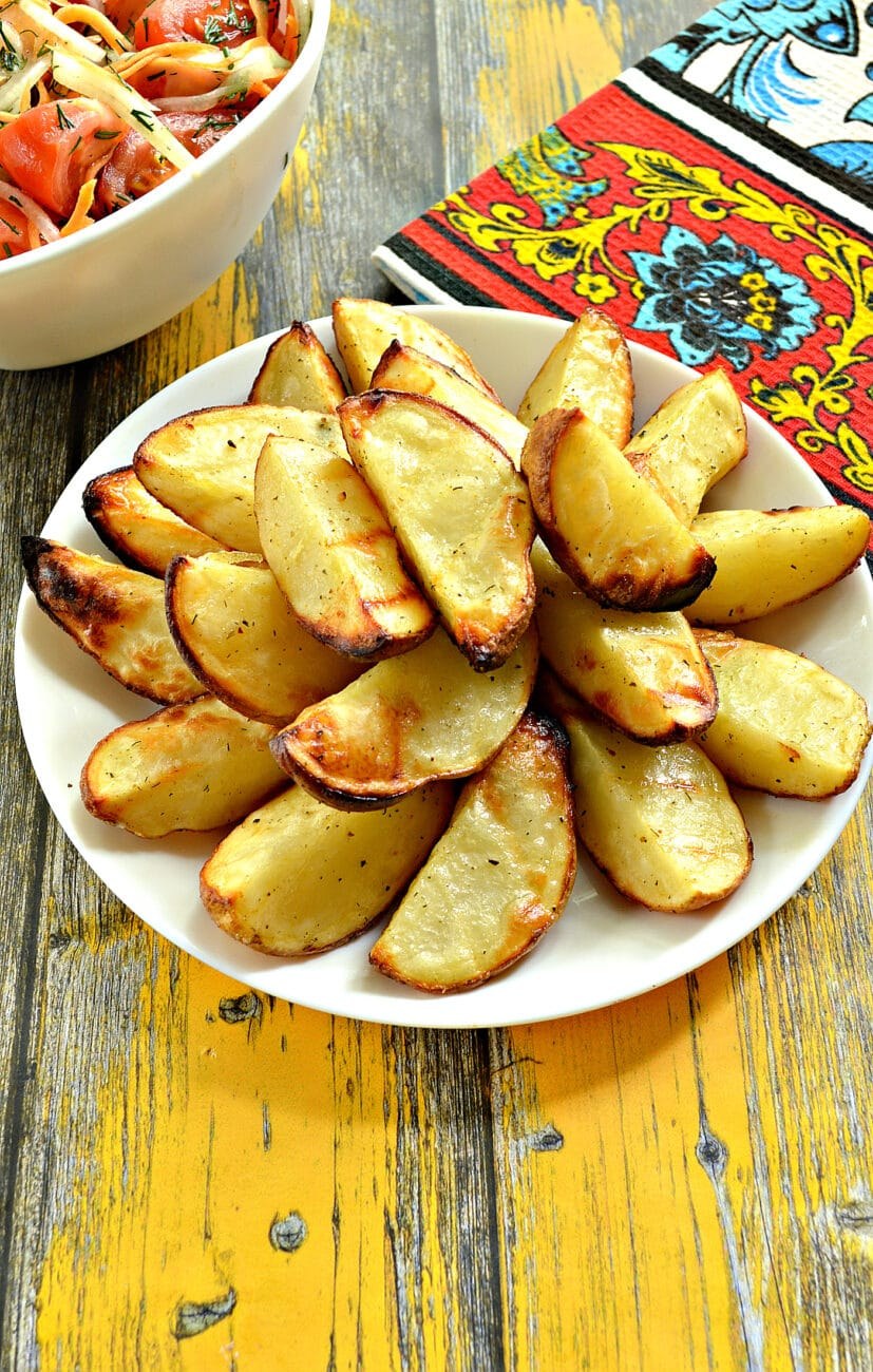 Картошка по деревенски