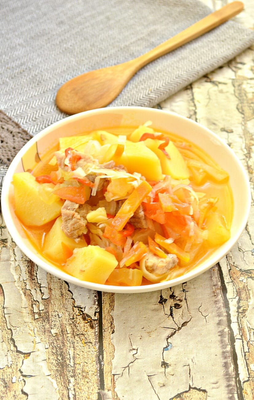 Солянка с капустой