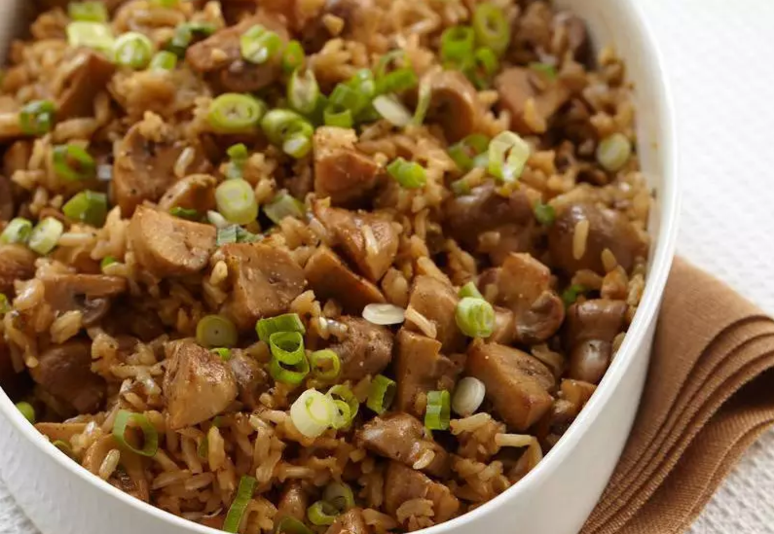 Блюда с бурым рисом рецепты с фото