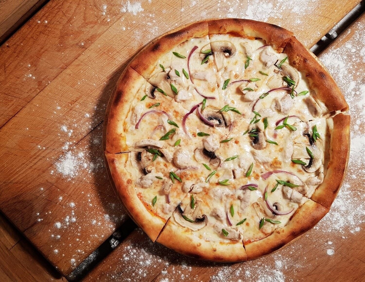 пицца грибная с шампиньонами как в пиццерии рецепт фото 118