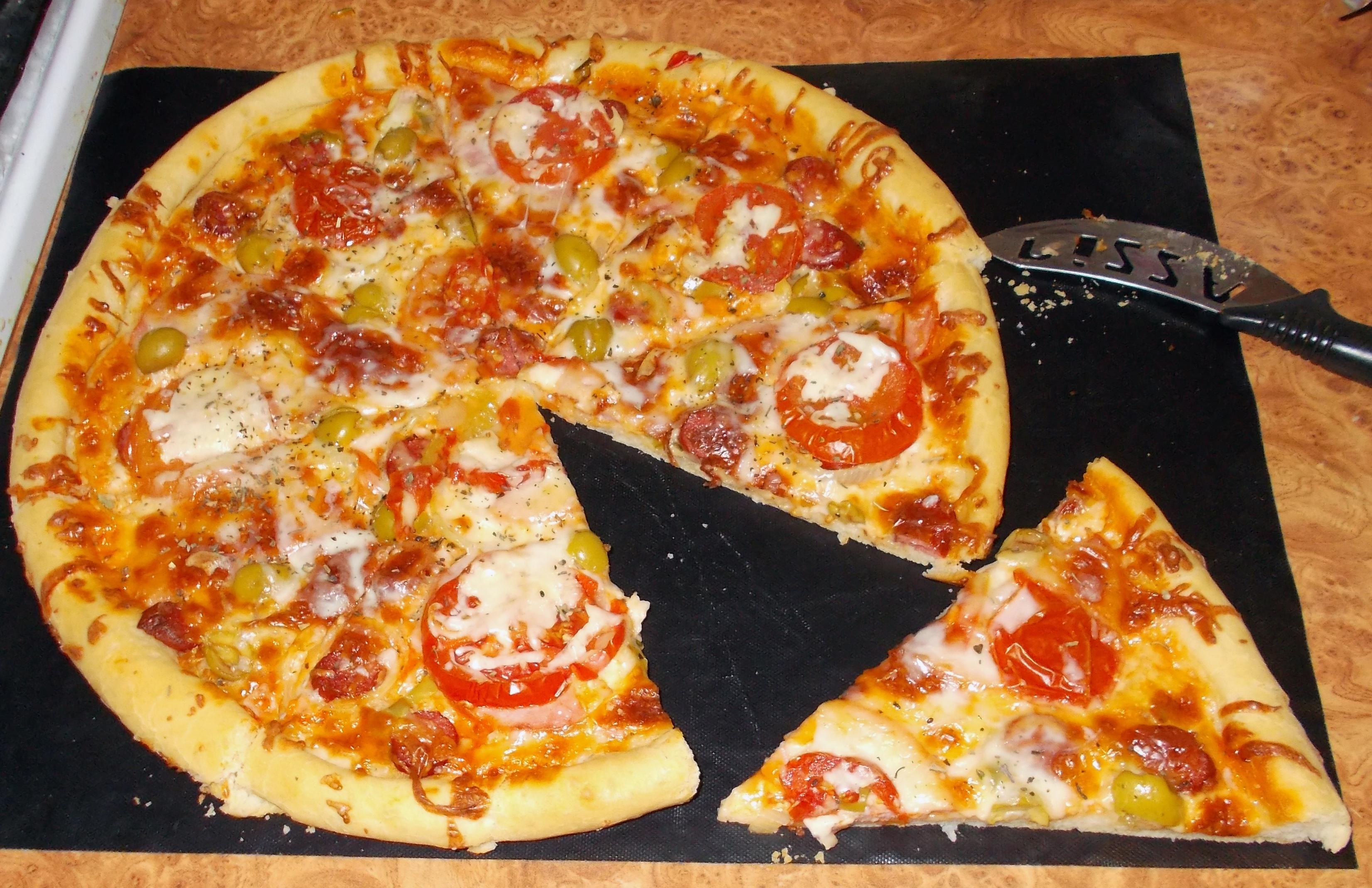 хрустящее тесто для пиццы рецепт без дрожжей фото 86