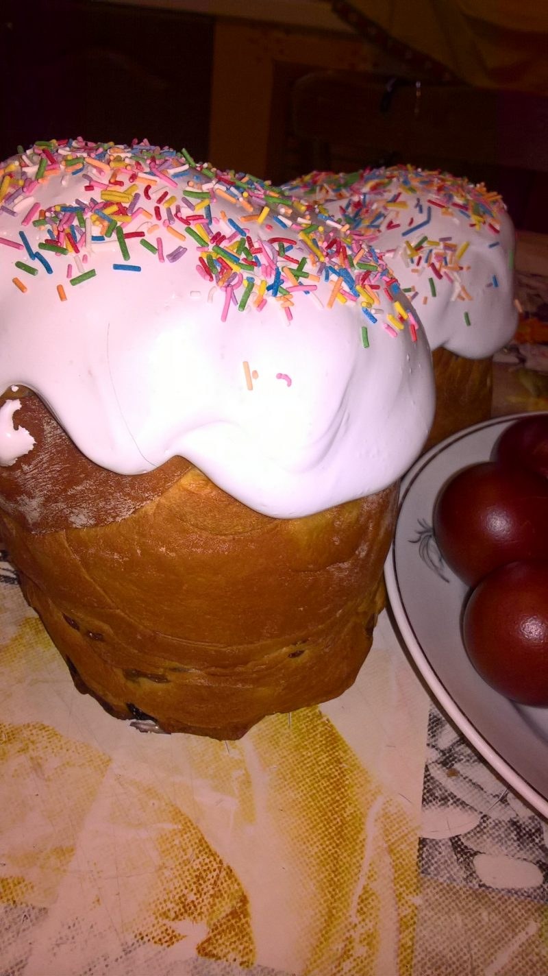Глазурь для кулича