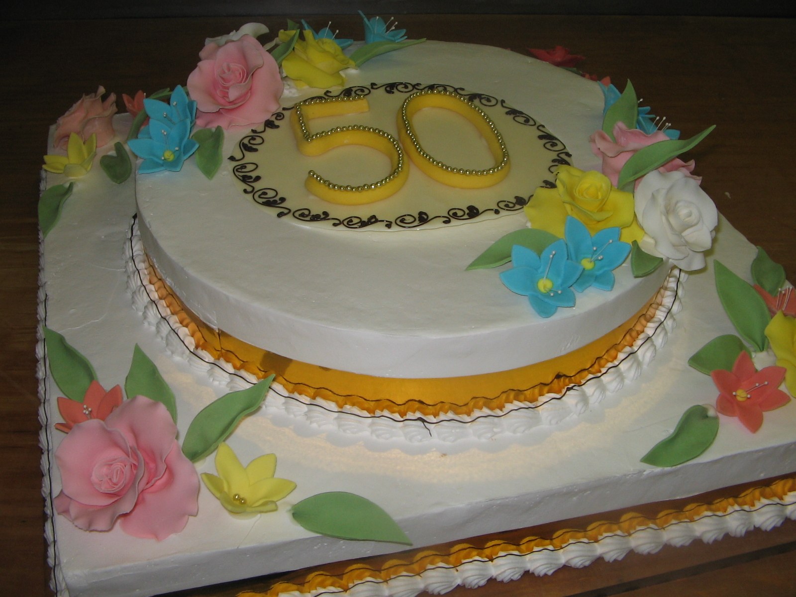 Торт на юбилей детского сада 50 лет