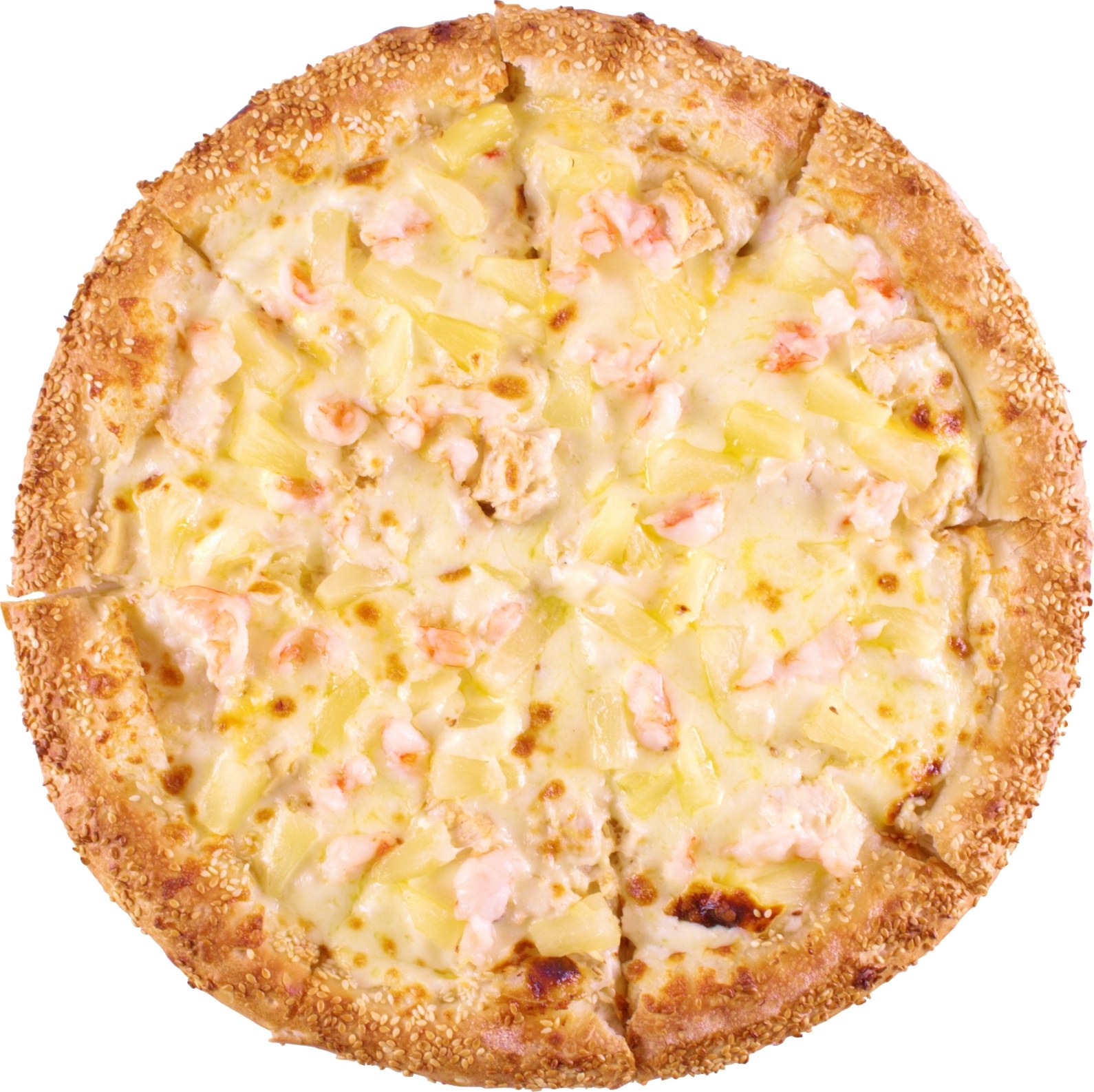 пицца гавайская на белом фоне фото 45