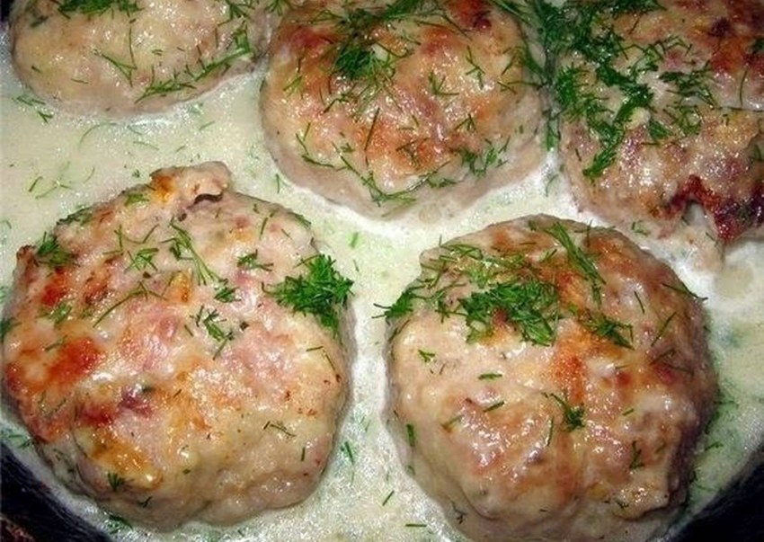 Тефтельки в сливочном соусе
