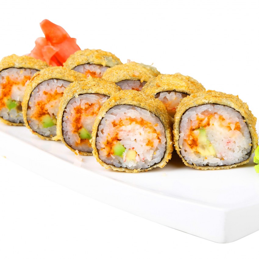 Роллы с крабовым мясом
