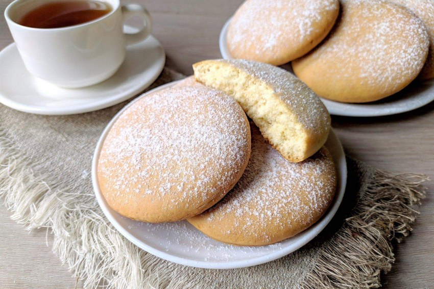 Молочные коржики