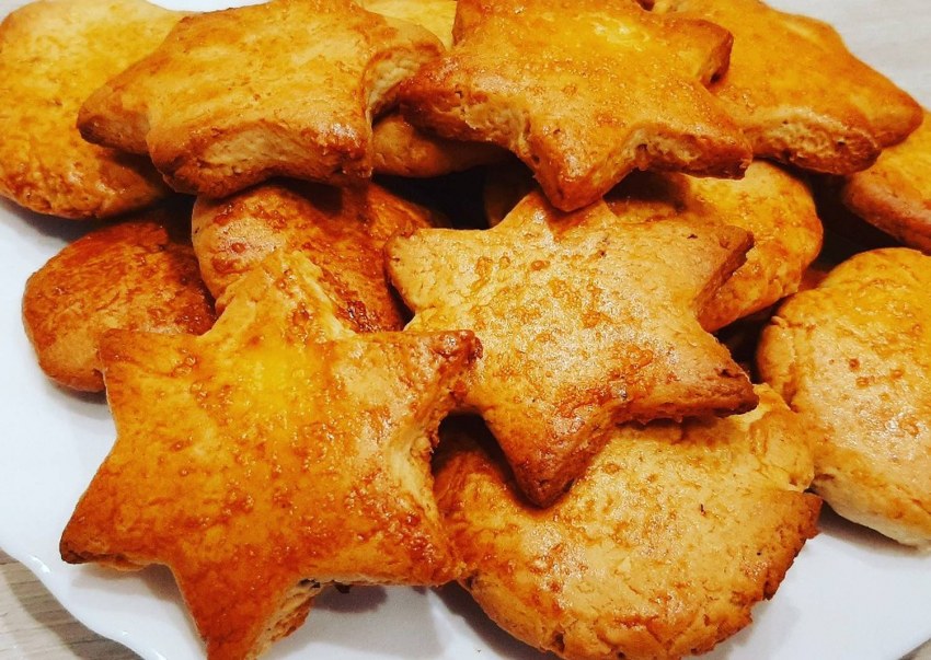 Рецепт молочных Коржиков