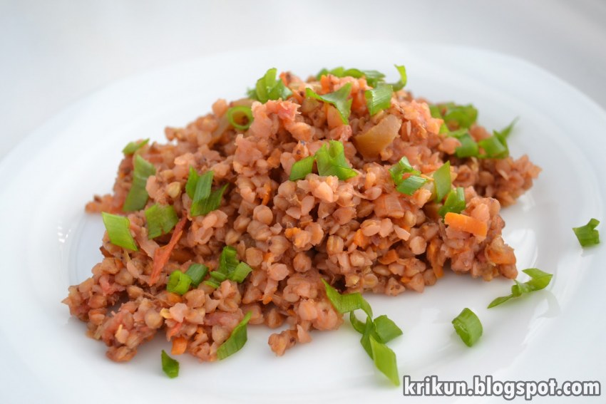 Гречка с мясом по армянски