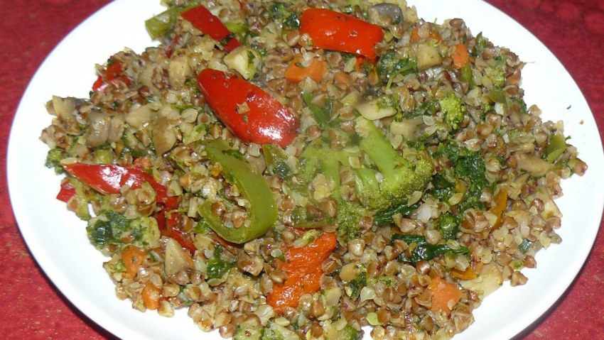 Гречневая каша с курицей