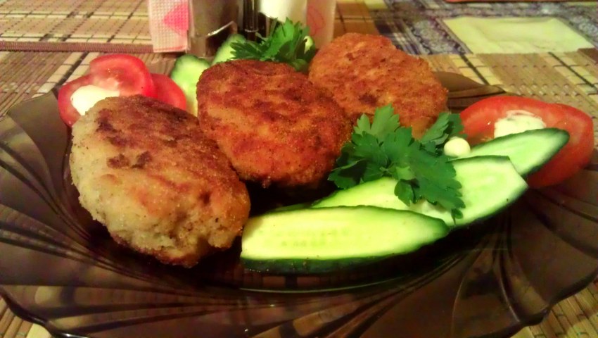 Зразы мясные рубленные