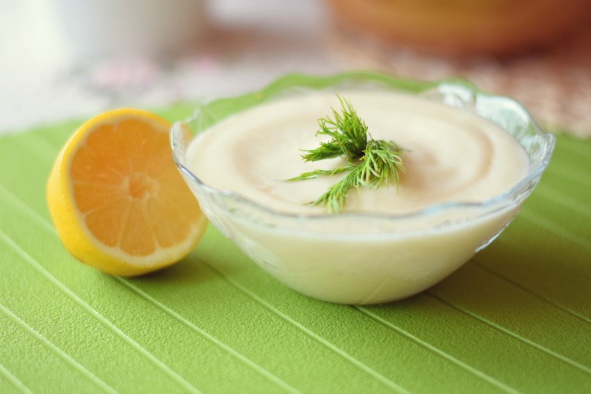 Майонез домашний из молока и растительного масла