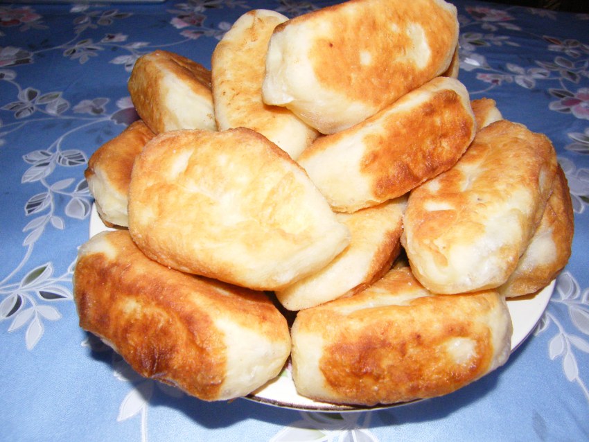 Тесто для жареных пирожков с картошкой