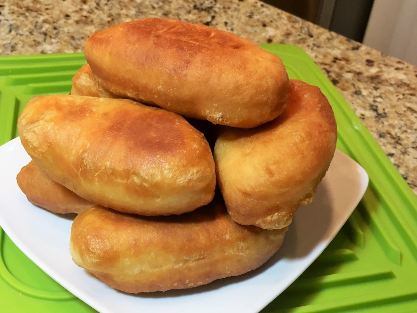 Пирожки с картошкой жареные