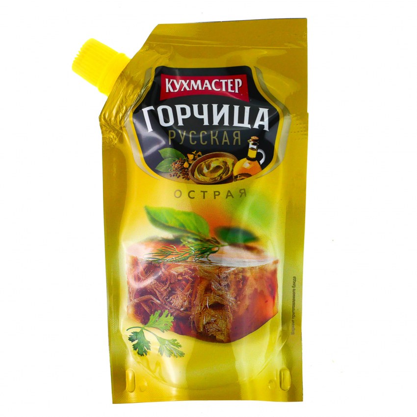Горчица kuhne острая, 250мл