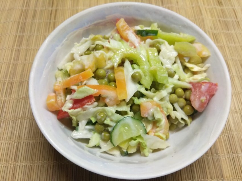 Салат из сельди с картофелем