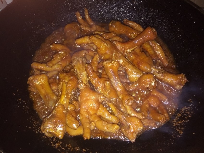 Деликатесные куриные лапки