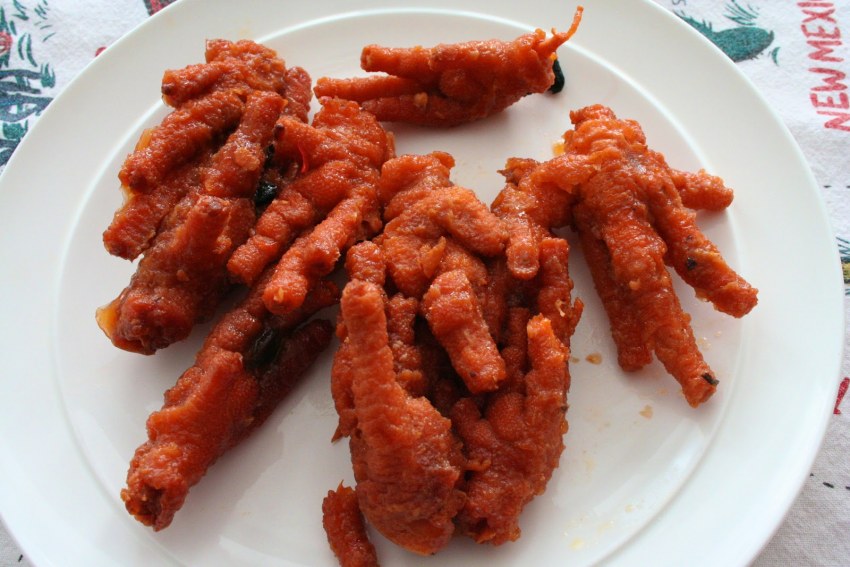 Куриные лапки фри