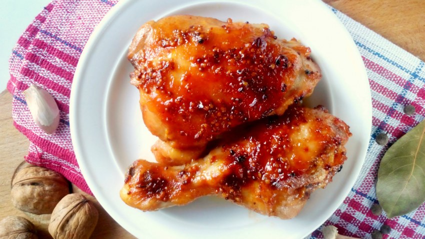 Жареные куриные крылышки