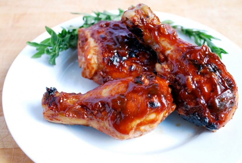 Куриные крылышки (в пряной глазури, BBQ, Чили-манго, )