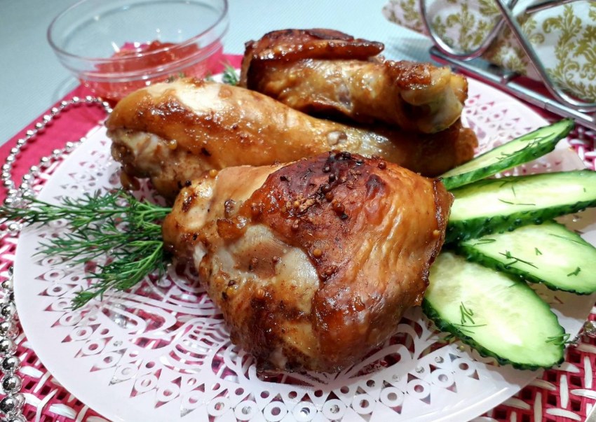 Куриная грудка в медовом соусе