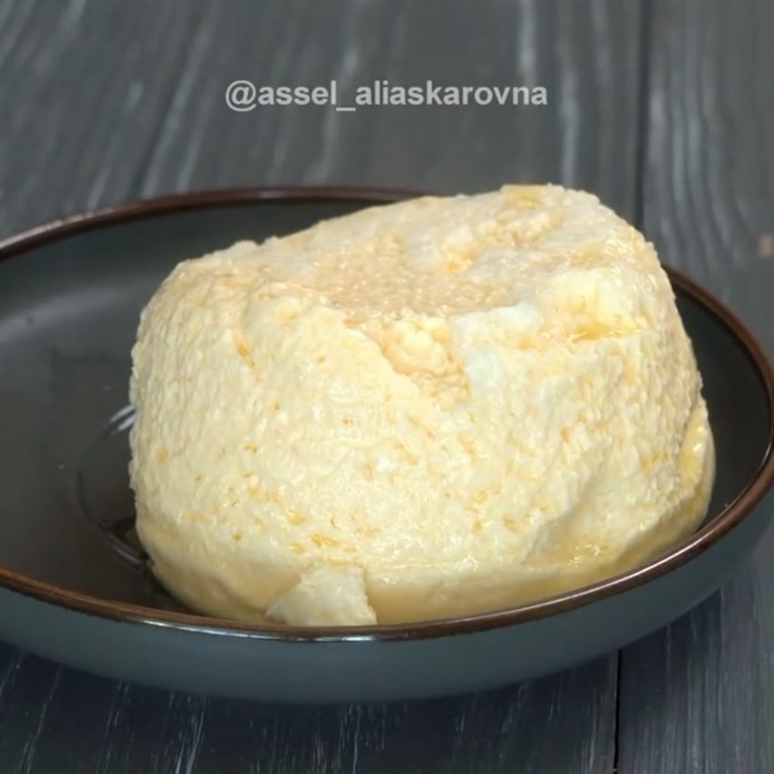 Омлет с ветчиной и грибами