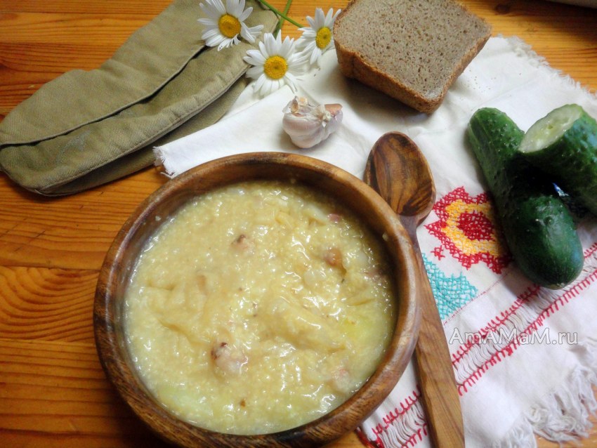 Кулеш пшенный с мясом