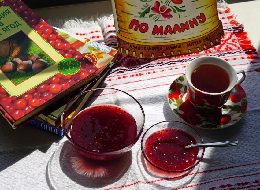 Кисель из варенья и крахмала