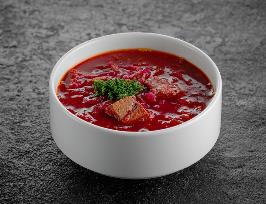 Борщ с тушенкой рецепт