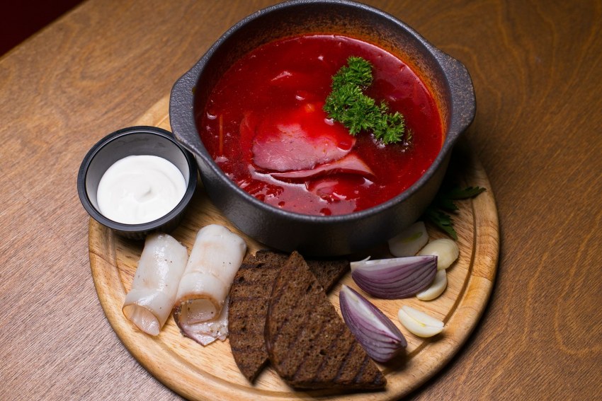 Сибирский борщ в ресторанах