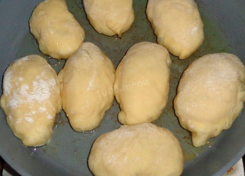 Постные пирожки с картошкой
