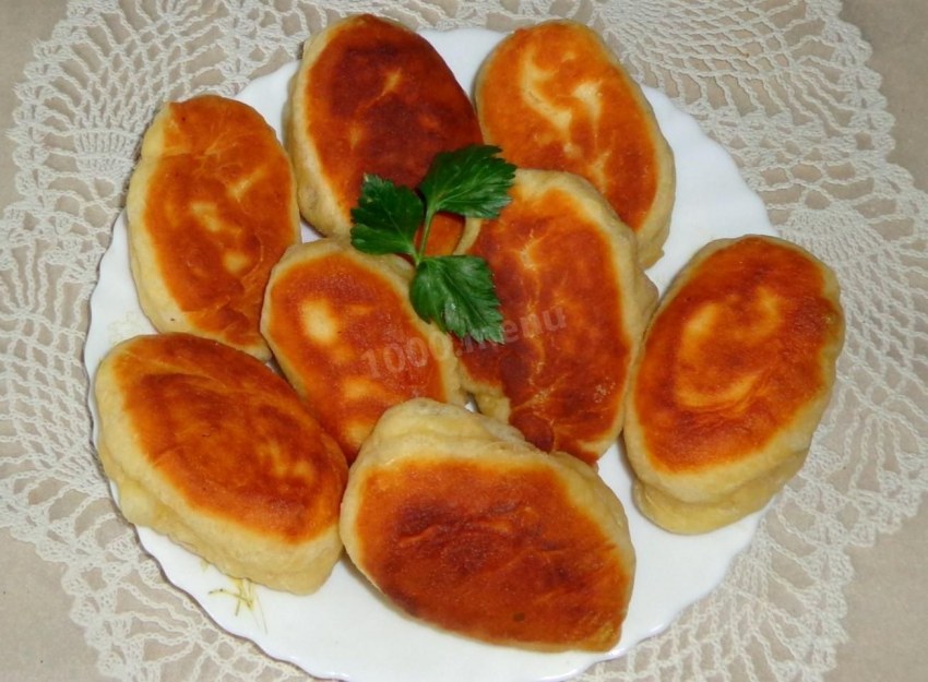 Пирожки на картофельное о тваре