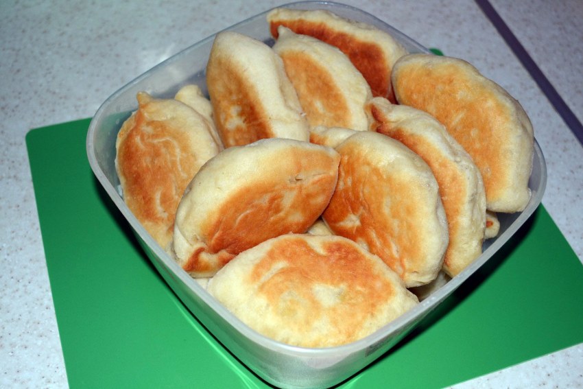 Постные пирожки с картошкой