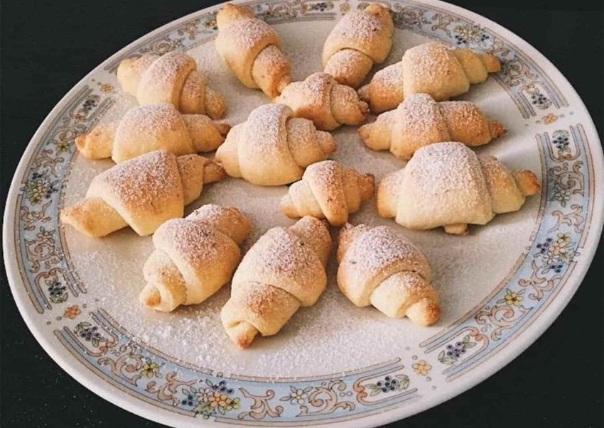 Рогалик булочка