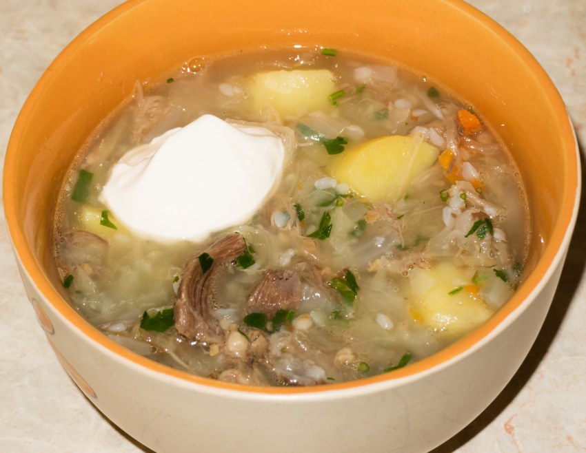 Щи зеленые рахманинские