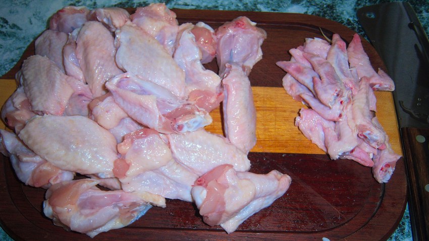 Куриные крылышки в кляре