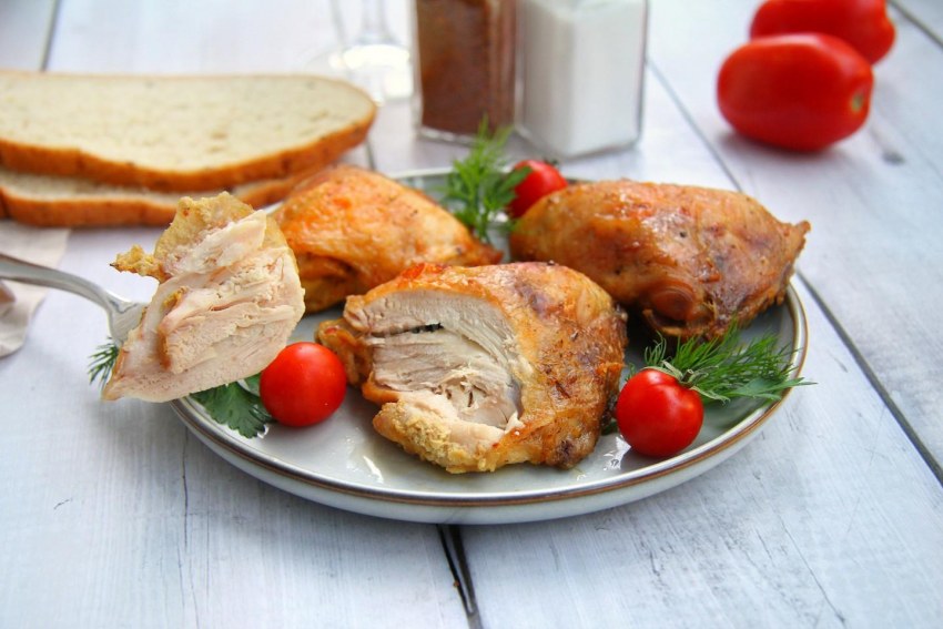 Фаршированные бедрышки