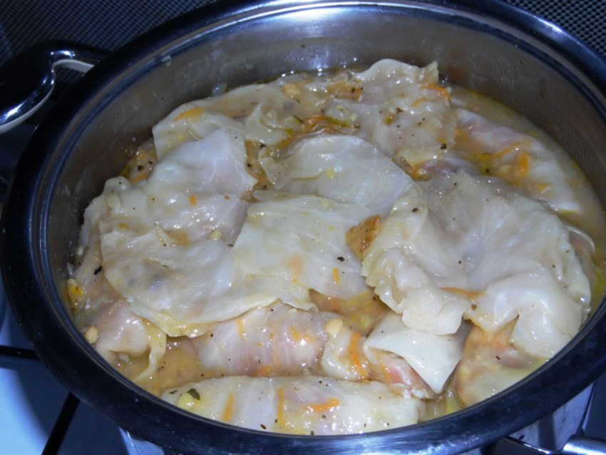Голубцы из кислой капусты