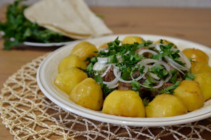 Казан кебаб из курицы