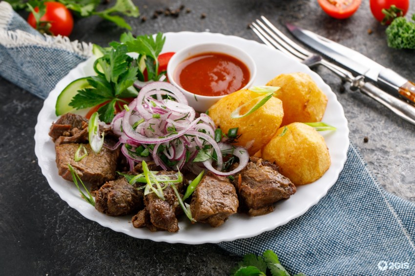 Куурдак казан кебаб